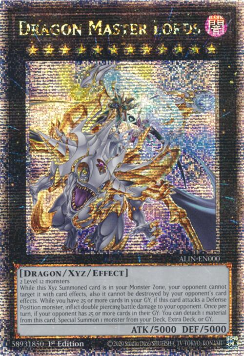 Dragon Master Lords [ALIN-EN000] Quarter Century Secret Rare | Rock City Comics