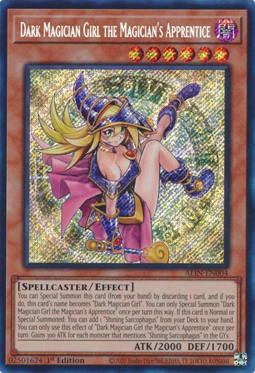 Dark Magician Girl the Magician's Apprentice [ALIN-EN004] Secret Rare | Rock City Comics