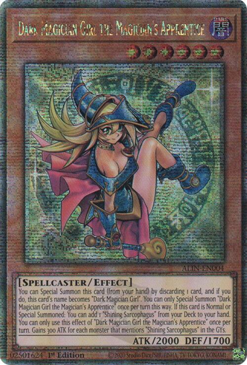 Dark Magician Girl the Magician's Apprentice [ALIN-EN004] Quarter Century Secret Rare | Rock City Comics