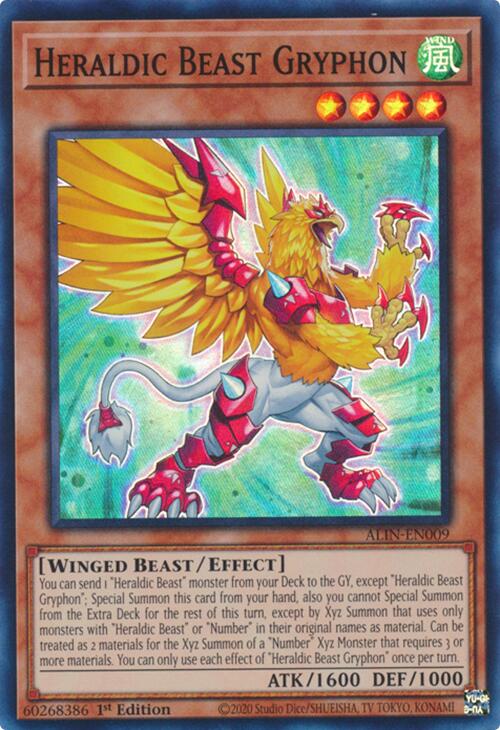 Heraldic Beast Gryphon [ALIN-EN009] Super Rare | Rock City Comics