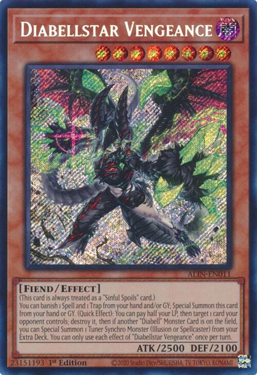 Diabellstar Vengeance [ALIN-EN011] Secret Rare | Rock City Comics