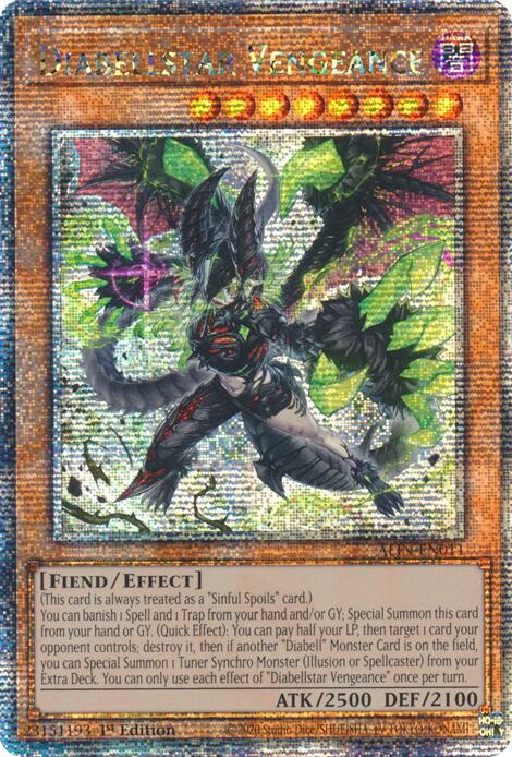 Diabellstar Vengeance [ALIN-EN011] Quarter Century Secret Rare | Rock City Comics