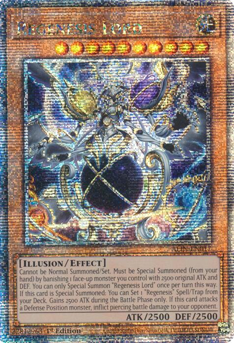 Regenesis Lord [ALIN-EN017] Quarter Century Secret Rare | Rock City Comics