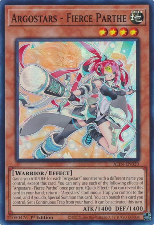Argostars - Fierce Parthe [ALIN-EN020] Super Rare | Rock City Comics