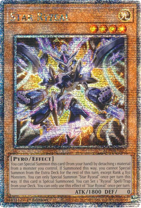 Star Ryzeal [ALIN-EN022] Quarter Century Secret Rare | Rock City Comics