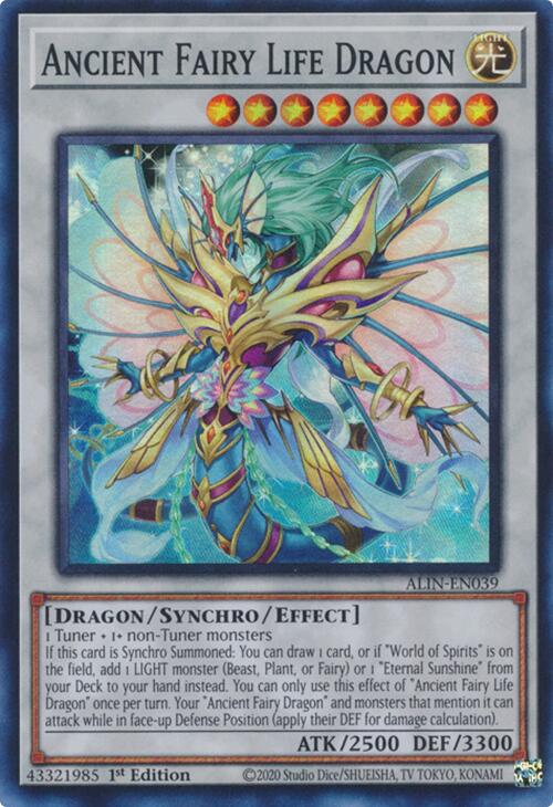 Ancient Fairy Life Dragon [ALIN-EN039] Super Rare | Rock City Comics