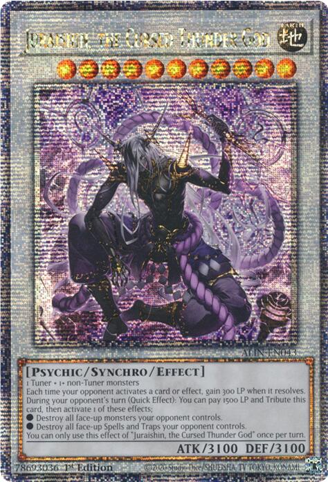 Juraishin, the Cursed Thunder God [ALIN-EN043] Quarter Century Secret Rare | Rock City Comics