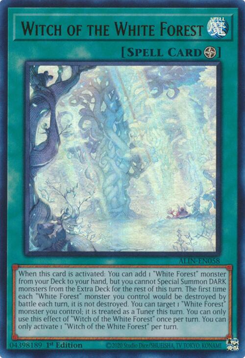 Witch of the White Forest [ALIN-EN058] Ultra Rare | Rock City Comics