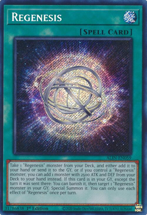 Regenesis [ALIN-EN059] Secret Rare | Rock City Comics