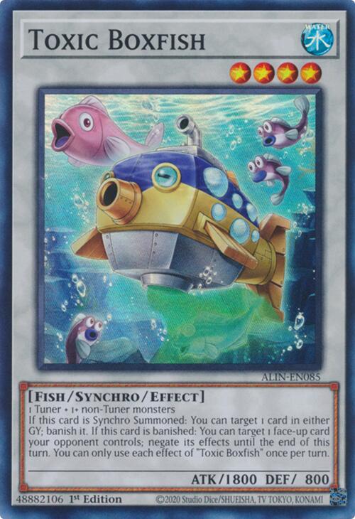 Toxic Boxfish [ALIN-EN085] Super Rare | Rock City Comics