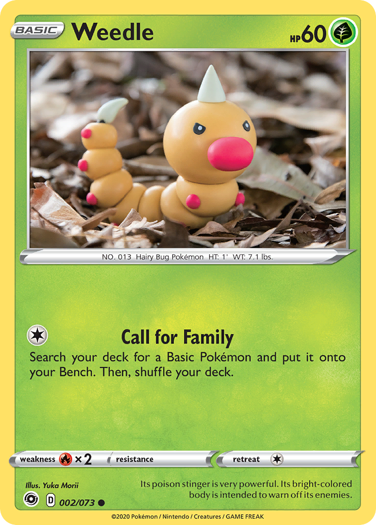 Weedle (002/073) [Sword & Shield: Champion's Path] | Rock City Comics