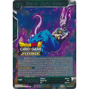 Beerus, Godly Majesty (BT8-053) [Judge Promotion Cards] | Rock City Comics