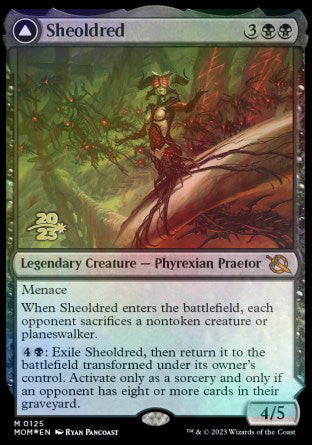 Sheoldred // The True Scriptures [March of the Machine Prerelease Promos] | Rock City Comics