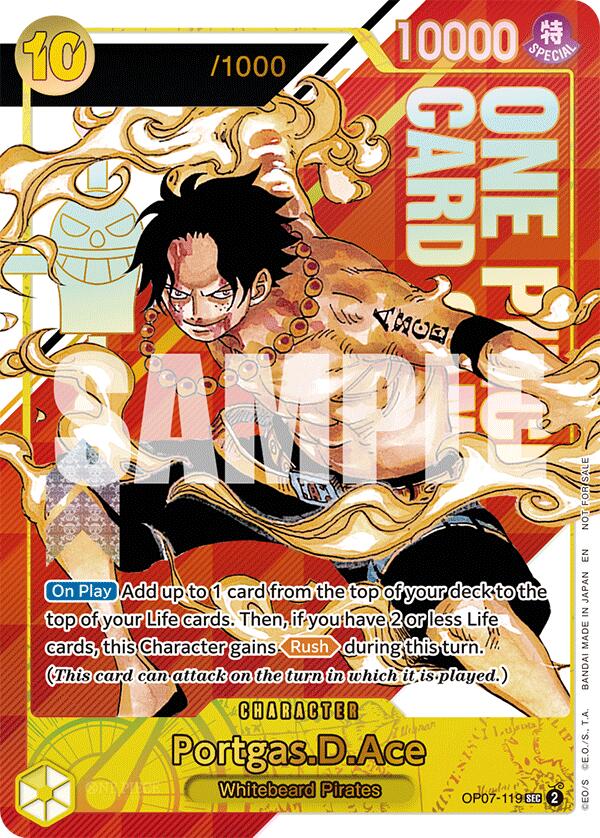 Portgas.D.Ace (Serial Numbered) [One Piece Promotion Cards] | Rock City Comics