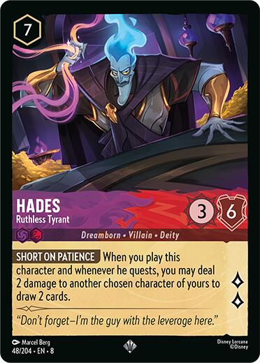 Hades - Ruthless Tyrant (48/204) [Reign of Jafar] | Rock City Comics