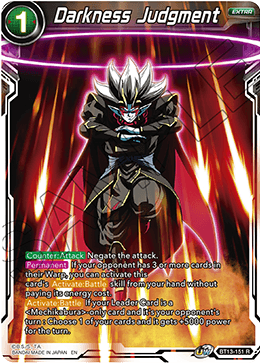 Darkness Judgment (Rare) (BT13-151) [Supreme Rivalry] | Rock City Comics