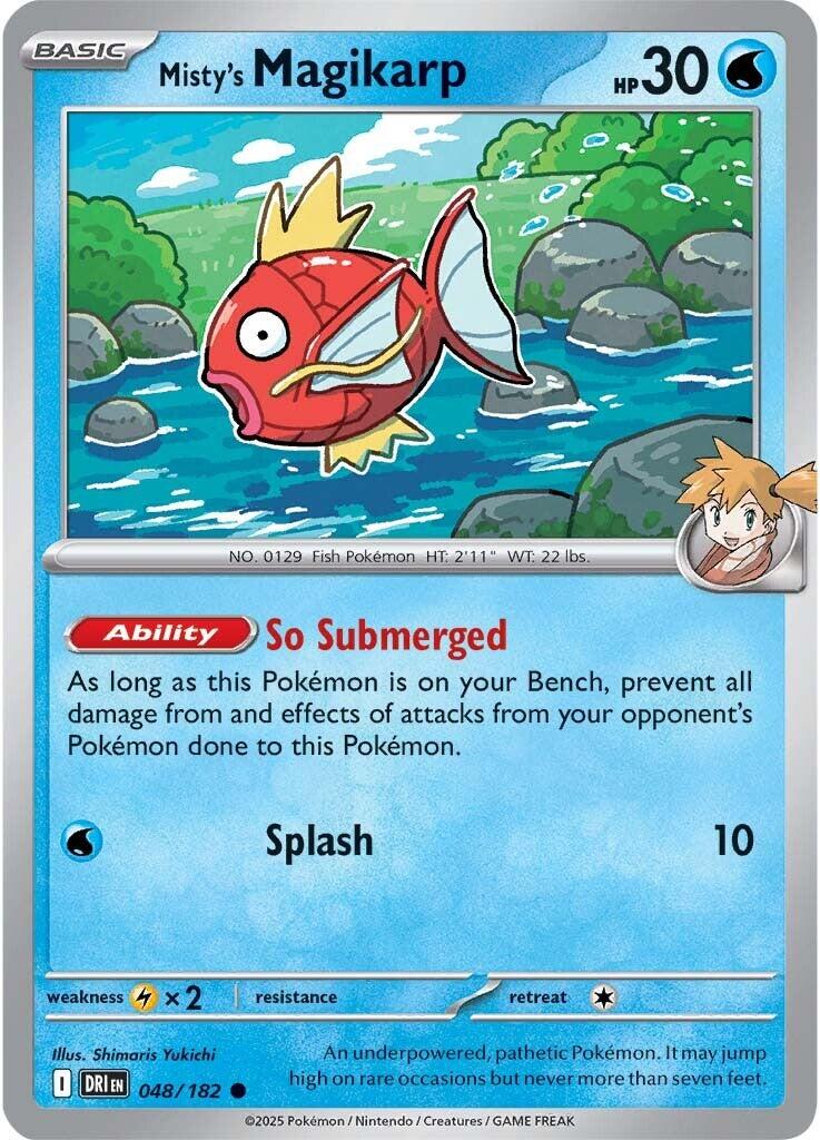 Misty's Magikarp (048/182) [Scarlet & Violet: Destined Rivals] | Rock City Comics