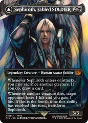 Sephiroth, Fabled SOLDIER // Sephiroth, One-Winged Angel (Borderless) (0317) [FINAL FANTASY] | Rock City Comics