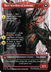 Clive, Ifrit's Dominant // Ifrit, Warden of Inferno (Borderless) (0318) [FINAL FANTASY] | Rock City Comics