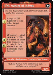 Clive, Ifrit's Dominant // Ifrit, Warden of Inferno (Extended Art) [FINAL FANTASY] | Rock City Comics