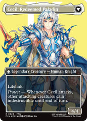 Cecil, Dark Knight // Cecil, Redeemed Paladin (Borderless) (Surge Foil) [FINAL FANTASY] | Rock City Comics