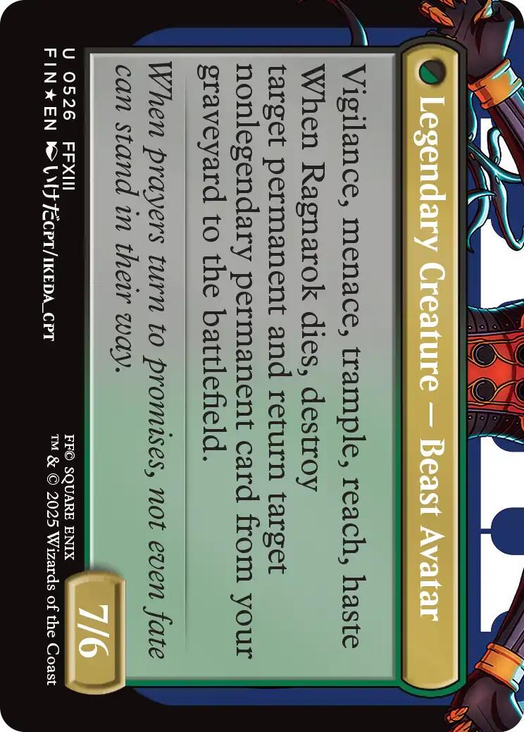 Fang, Fearless l'Cie (Borderless) (Surge Foil) [FINAL FANTASY] | Rock City Comics