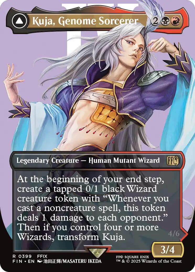 Kuja, Genome Sorcerer // Trance Kuja, Fate Defied (Borderless) [FINAL FANTASY] | Rock City Comics