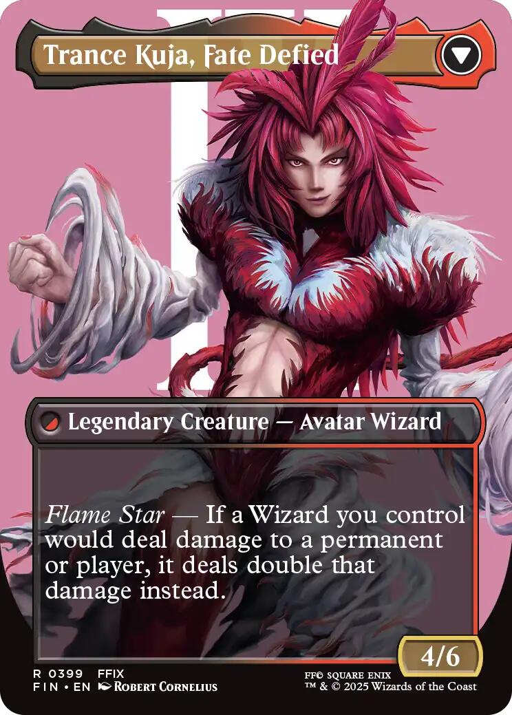 Kuja, Genome Sorcerer // Trance Kuja, Fate Defied (Borderless) [FINAL FANTASY] | Rock City Comics