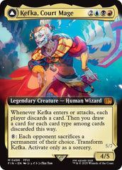 Kefka, Court Mage // Kefka, Ruler of Ruin (Extended Art) [FINAL FANTASY] | Rock City Comics