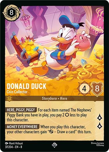 Donald Duck - Coin Collector (37/204) [Reign of Jafar] | Rock City Comics