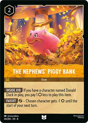 The Nephews' Piggy Bank (44/204) [Reign of Jafar] | Rock City Comics