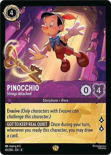 Pinocchio - Strings Attached (61/204) [Reign of Jafar] | Rock City Comics