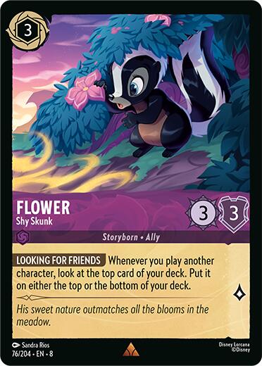 Flower - Shy Skunk (76/204) [Reign of Jafar] | Rock City Comics