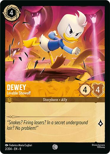 Dewey - Lovable Showoff (2/204) [Reign of Jafar] | Rock City Comics