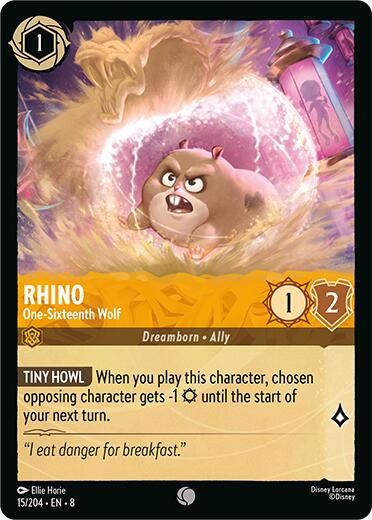Rhino - One-Sixteenth Wolf (15/204) [Reign of Jafar] | Rock City Comics