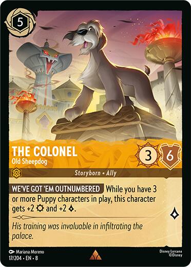 The Colonel - Old Sheepdog (17/204) [Reign of Jafar] | Rock City Comics