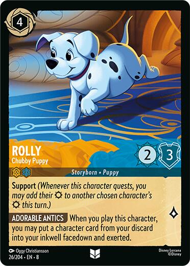 Rolly - Chubby Puppy (26/204) [Reign of Jafar] | Rock City Comics