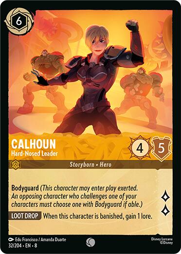 Calhoun - Hard-Nosed Leader (32/204) [Reign of Jafar] | Rock City Comics