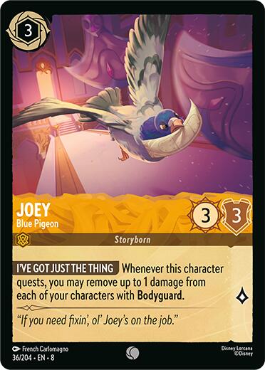 Joey - Blue Pigeon (36/204) [Reign of Jafar] | Rock City Comics