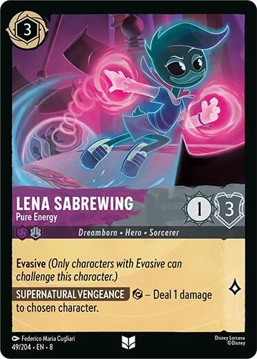 Lena Sabrewing -- Pure Energy (49/204) [Reign of Jafar] | Rock City Comics