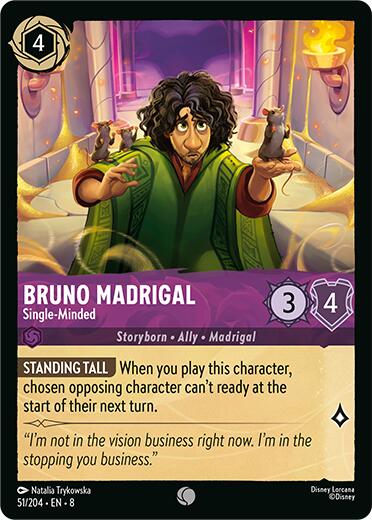 Bruno Madrigal - Single-Minded (51/204) [Reign of Jafar] | Rock City Comics