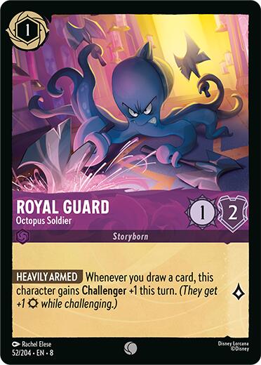 Royal Guard - Octopus Soldier (52/204) [Reign of Jafar] | Rock City Comics