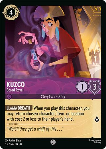 Kuzco - Bored Royal (53/204) [Reign of Jafar] | Rock City Comics