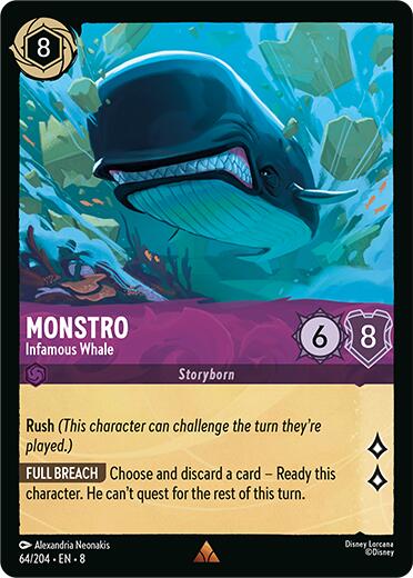 Monstro - Infamous Whale (64/204) [Reign of Jafar] | Rock City Comics