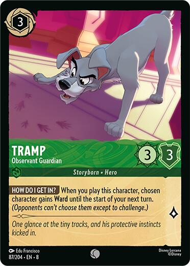 Tramp -Observant Guardian (87/204) [Reign of Jafar] | Rock City Comics