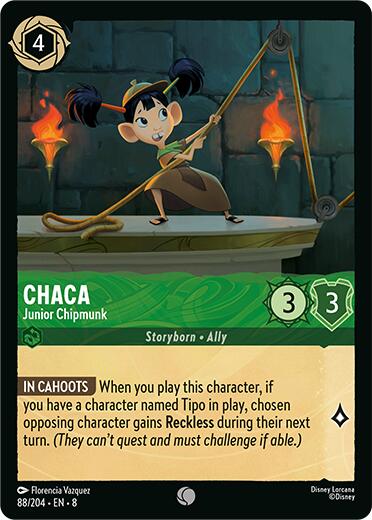 Chaca - Junior Chipmunk (88/204) [Reign of Jafar] | Rock City Comics