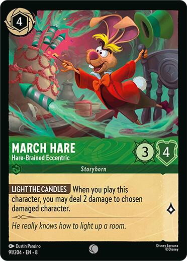 March Hare - Hare-Brained Eccentric (91/204) [Reign of Jafar] | Rock City Comics