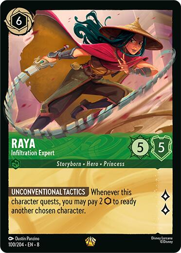 Raya - Infiltration Expert (100/204) [Reign of Jafar] | Rock City Comics