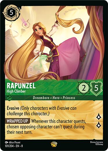 Rapunzel - High Climber (101/204) [Reign of Jafar] | Rock City Comics