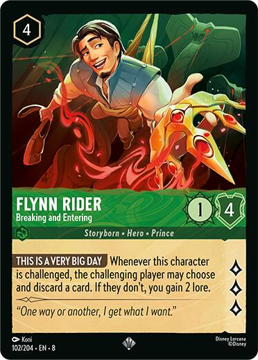 Flynn Rider - Breaking and Entering (102/204) [Reign of Jafar] | Rock City Comics